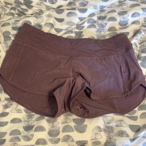 Purple Lululemon  shorts - 2 inch